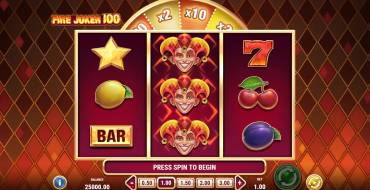 Fire Joker 100: Slot machine