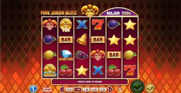 Fire Joker Blitz: Slot machine