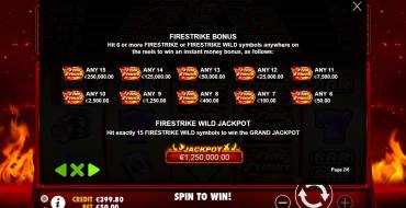 Fire Strike: Bonus