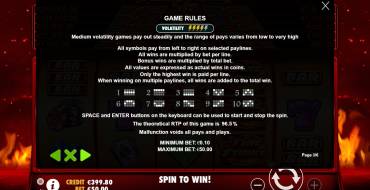 Fire Strike: Regole