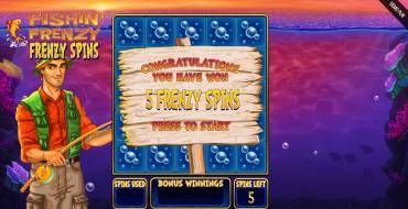 Fishin` Frenzy Prize Lines: Freespins e/o re-spins