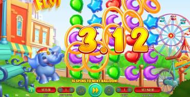 Fly!: La schermata principale della slot