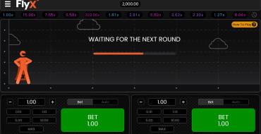 FlyX: Slot machine