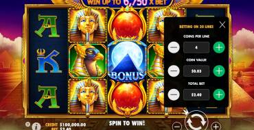 Fortune of Giza: La scommessa