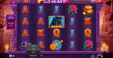 Foxy Wild Heart: Scommessa