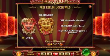 Free Reelin Joker: Regole