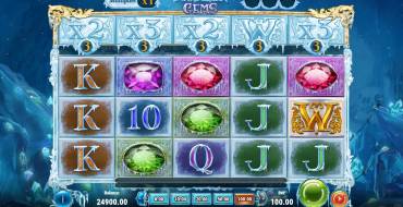 Frozen Gems: Interfaccia