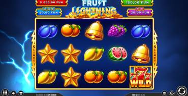 Fruit Lightning: Interfaccia