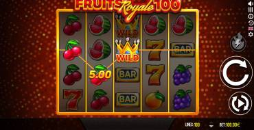 Fruits Royale 100: Dispositivo