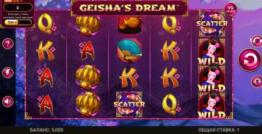 Geisha's Dream: Slot machine