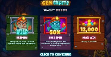Gem Ghosts: Caratteristiche uniche