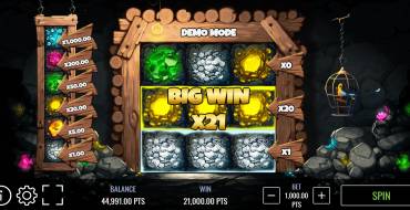 Gem Miner: Vincite