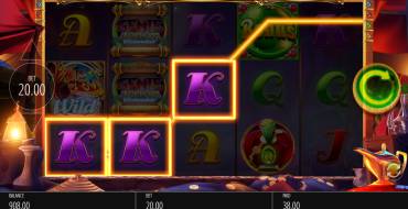 Genie Jackpots Wishmaker Jackpot King: Vincite