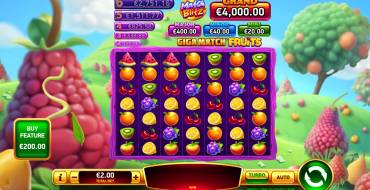 Giga Match Fruits: Slot machine