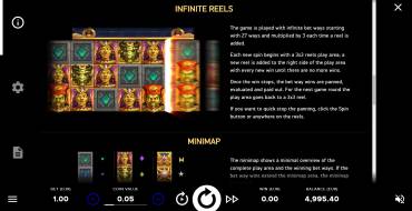 Gods of Gold InfiniReels: Bonus