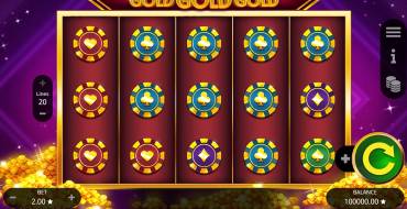 Gold Gold Gold: Slot machine