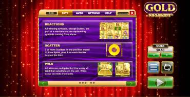 Gold Megaways: Regole