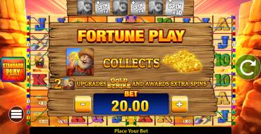 Gold Strike Bonanza Fortune Play: Caratteristiche uniche