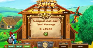 Golden Chick: Vincite
