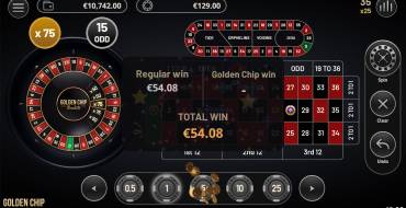 Golden Chip Roulette: Caratteristiche