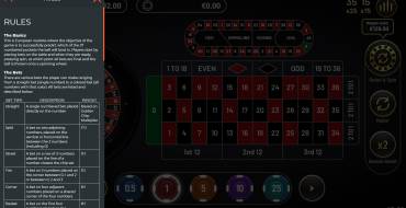 Golden Chip Roulette: Regole