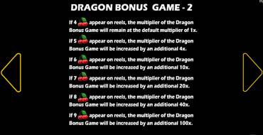 Golden Dragon Club: Giochi bonus