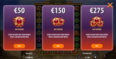 Golden Glyph 2: Bonus d'acquisto