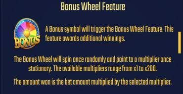 Golden Wheel: Giochi bonus