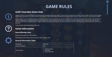 Gold's Guardian: Regole