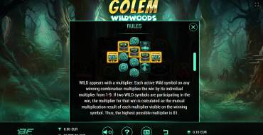 Golem Wildwoods: Caratteristiche uniche
