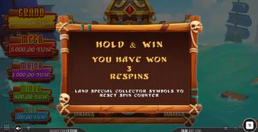 Grand Ahoy: Giri gratis e/o respin
