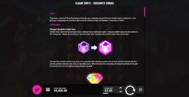 Gronk's Gems: Regole