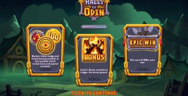 Halls of Odin: Caratteristiche uniche