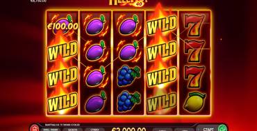 Hell Hot 40: Vincite