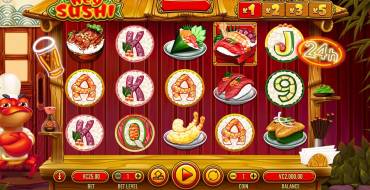 Hey Sushi: La schermata principale