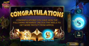 HippoPop: Giri gratis e/o respin