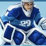 Hockey Attack: Giocatore di hockey blu