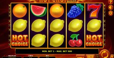 Hot Choice Deluxe: Slot machine