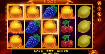 Hot Fruits 100: Vincite