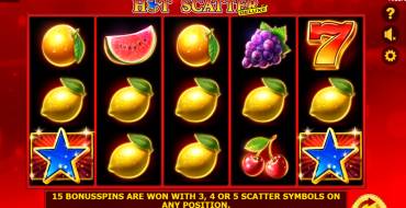 Hot Scatter Deluxe: Slot machine