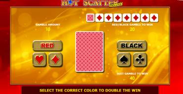 Hot Scatter Deluxe: Gioco del rischio
