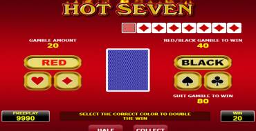 Hot Seven: Gioco del rischio