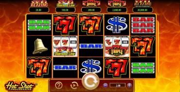 Hot Shot Progressive: Slot machine