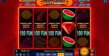 Hot Slot: 777 Rubies Extremely Light: Caratteristiche uniche