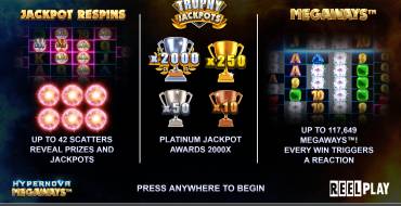 Hypernova Megaways: Slot machine Hypernova Megaways
