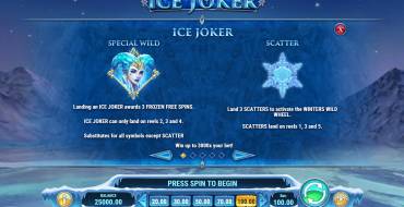 Ice Joker: Simboli speciali