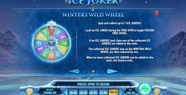 Ice Joker: Giochi bonus
