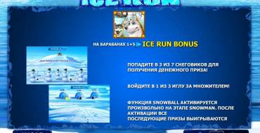 Ice Run: Bonus
