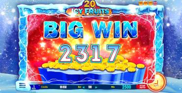 Icy Fruits: Vincite