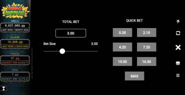 Immortal Romance Mega Moolah: Scommesse